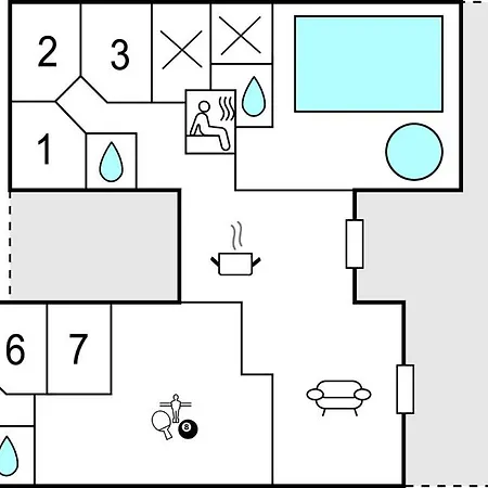 Seven-bedroom In Frederiksvark Frederiksværk